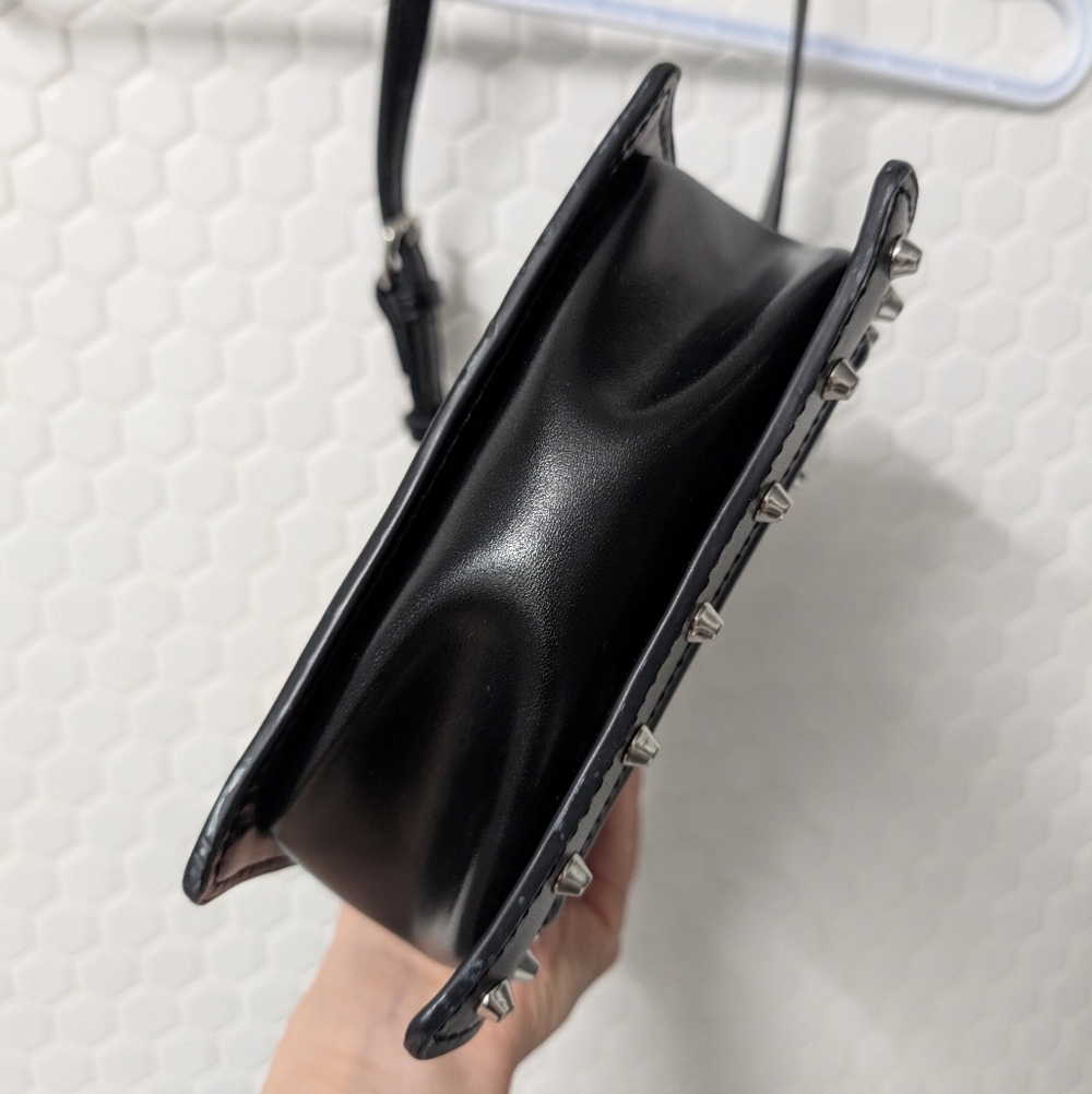 "Like New" Zara Studded Mini Crossbody Bag - Picture 8 of 13